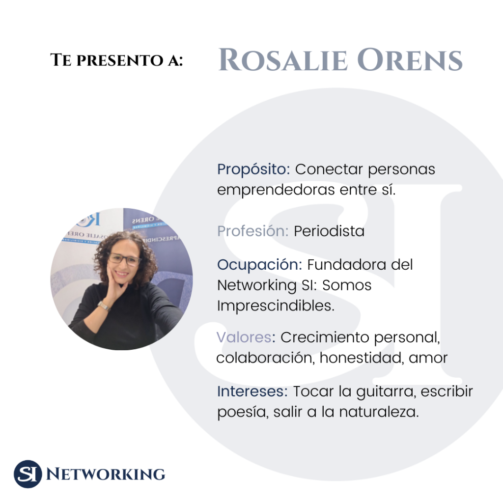 1. Te presento a Rosalie Orens