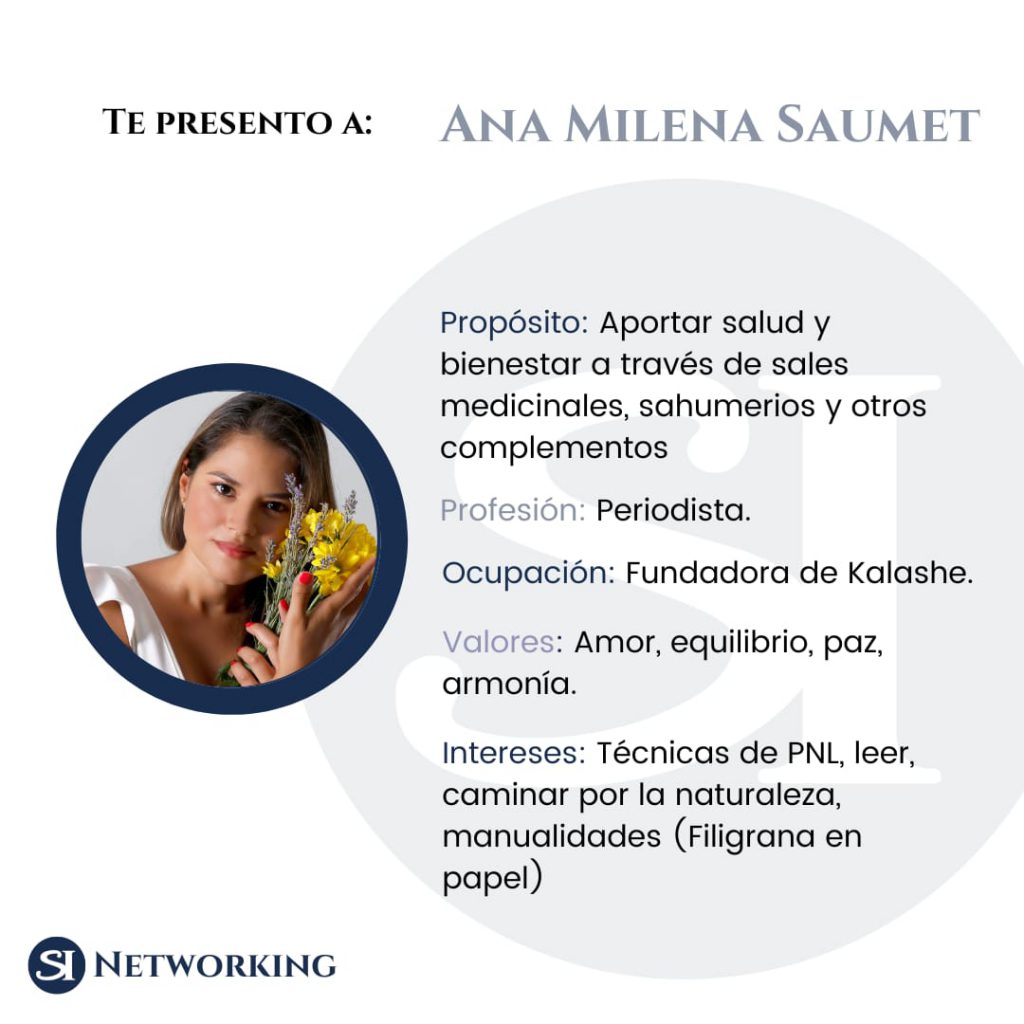15. Te presento a Ana Milena Saumet