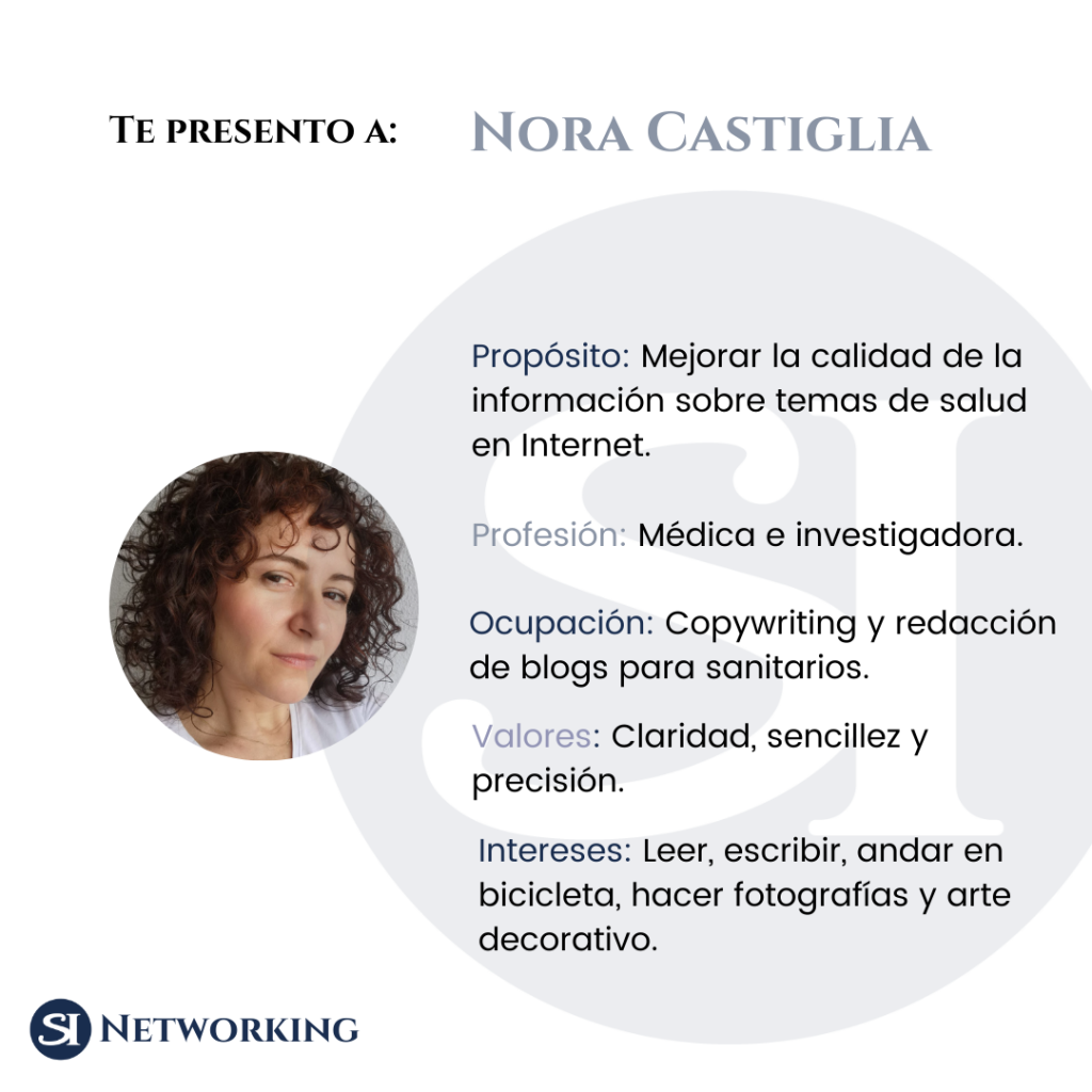 9. Te presento a Nora Castiglia