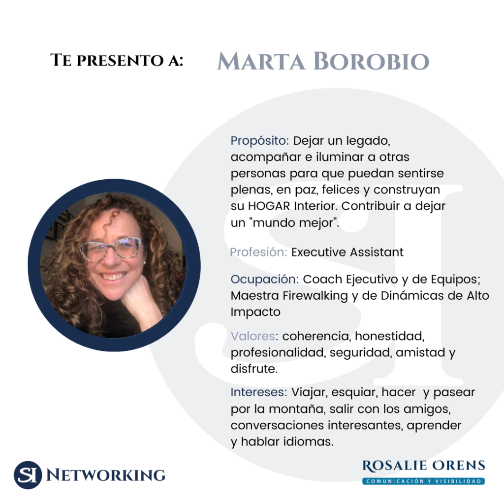 23. Te presento a Marta Borobio