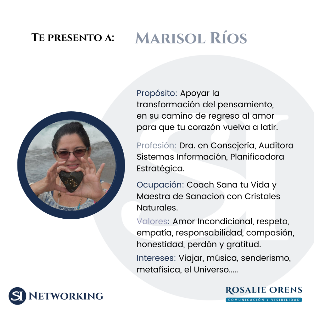 24. Te presento a Marisol Ríos