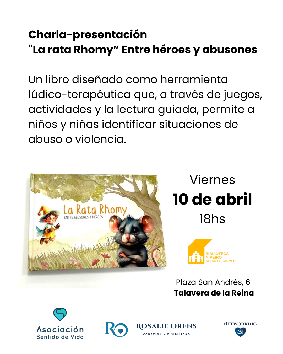 Presentación del libro "La Rata Rhomy"