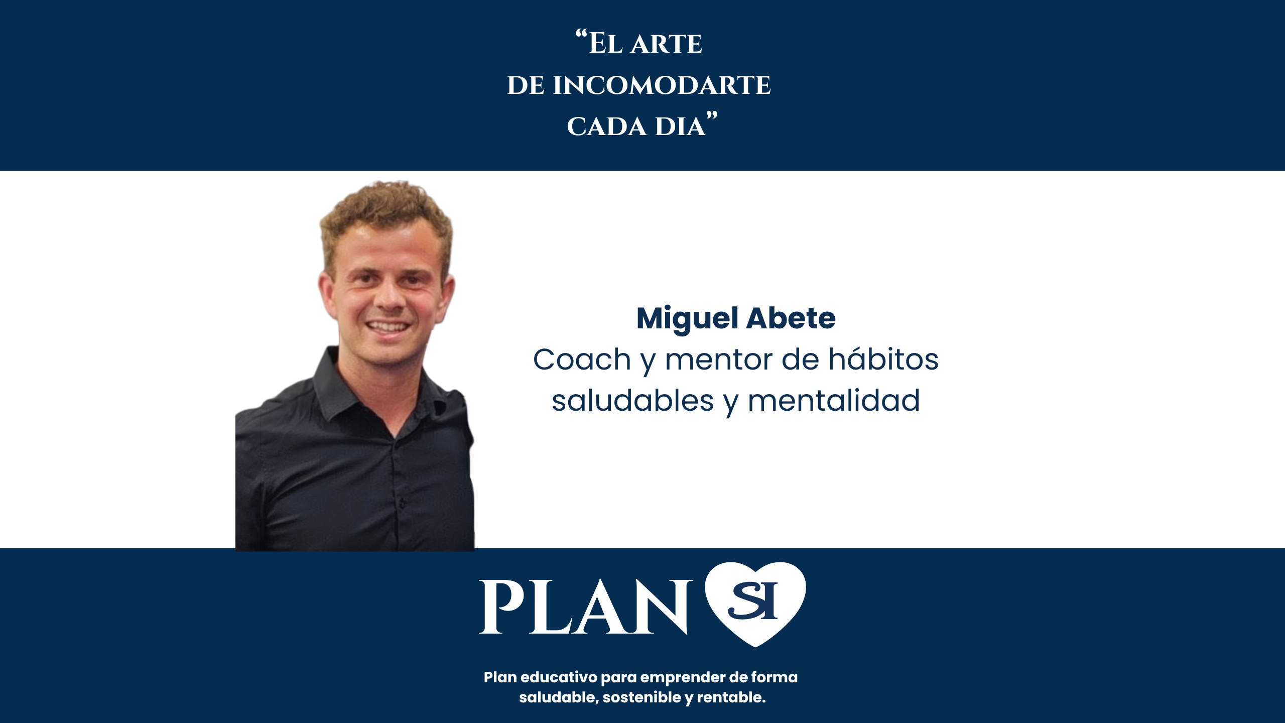 Banner Youtube del taller Miguel Abete